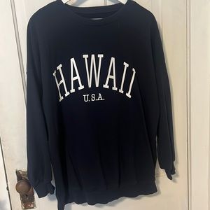 Navy blue sweatshirt